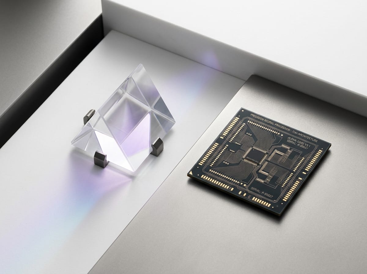 AI & Intelligent Systems — Precision processor hardware and optical glass