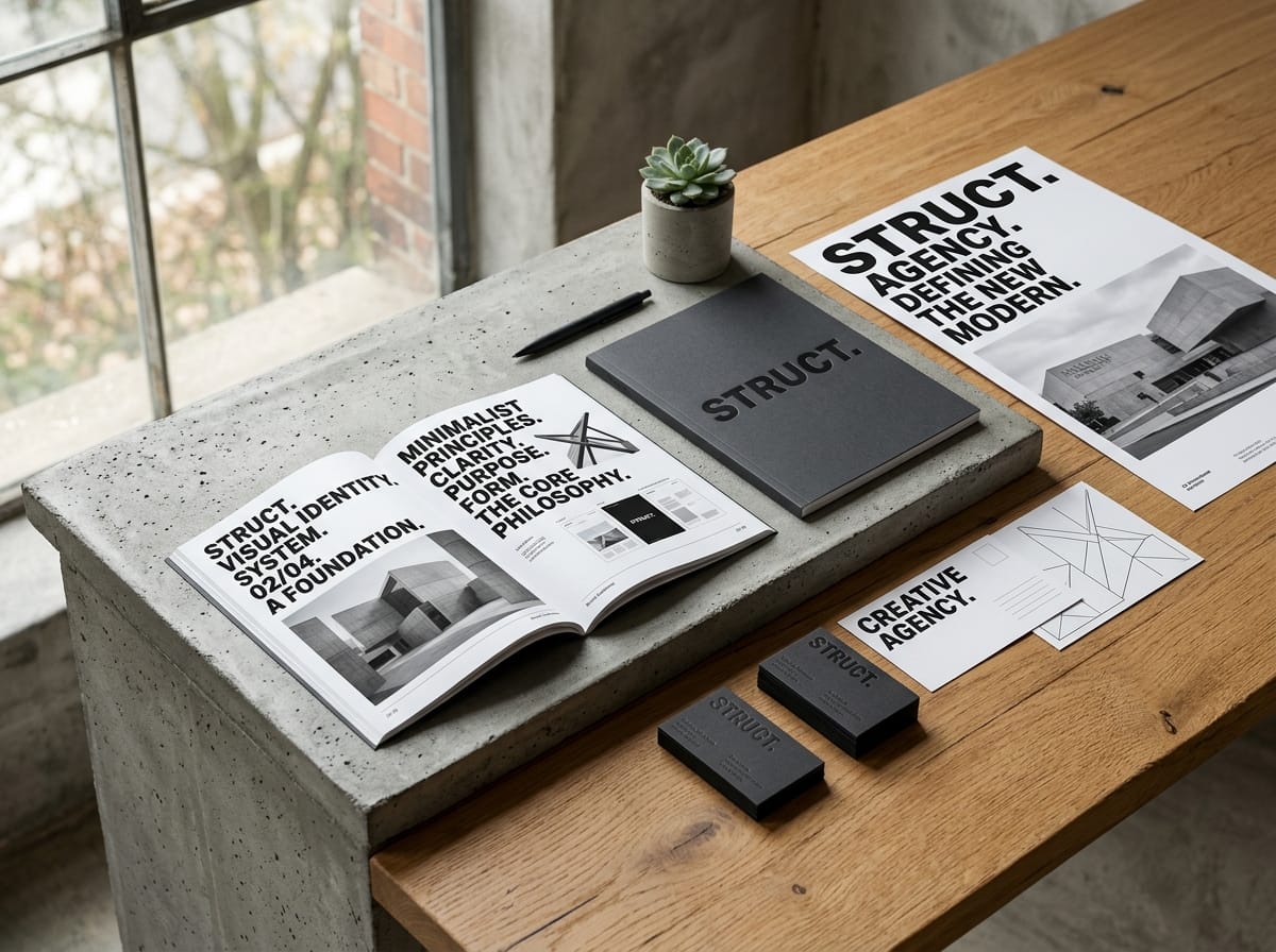 Growth & Marketing — Editorial brand campaign collateral